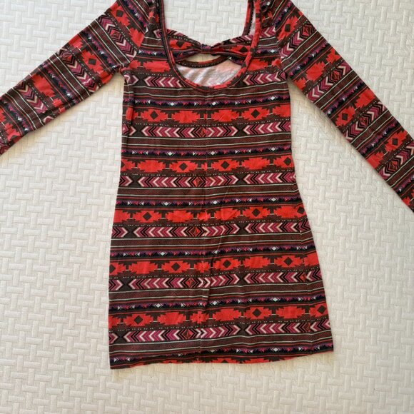 VOLCUM, MINI DRESS, MEDIUM, 95% COTTON, FAIR CONDITION, Y2K - Picture 3 of 9